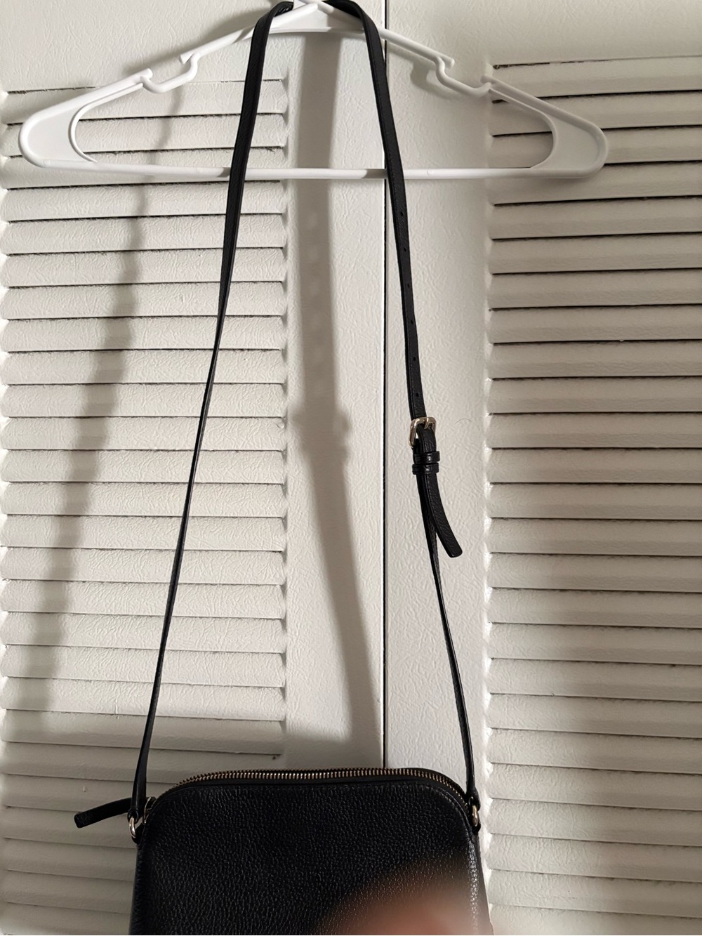 kate spade Black Pebbled Leather Crossbody Bag - Picture 2 of 4